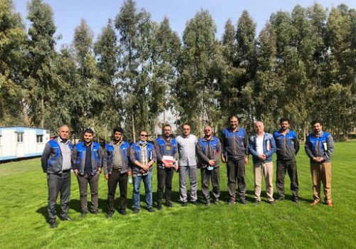 افتتاح باشگاه بدنسازی و زمین چمن جدید شرکت